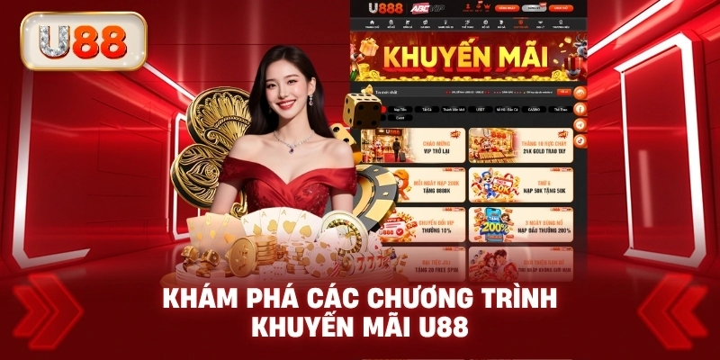 Khám phá các chương trình khuyến mãi U88